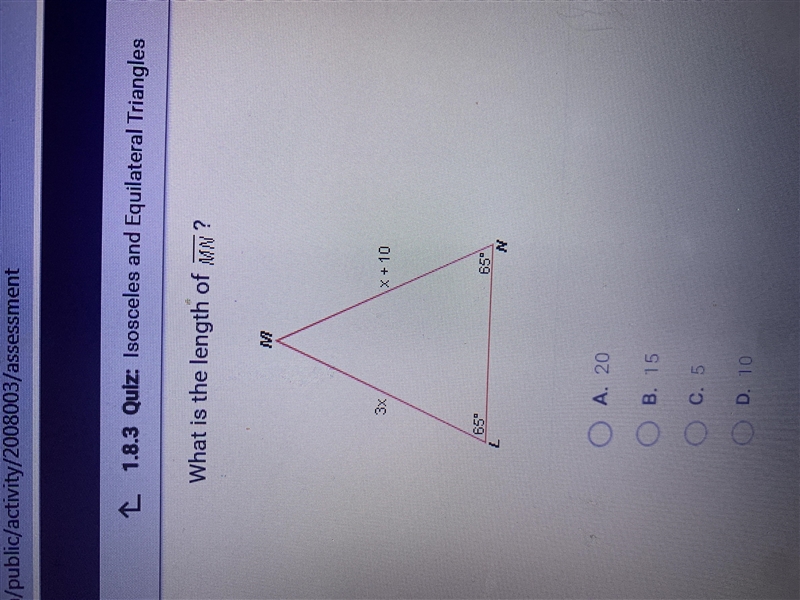 What is the length of MN-example-1