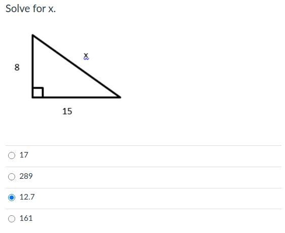 Solve for x. Geometry-example-1