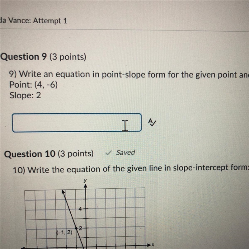 I need help with number 9, plz help me-example-1