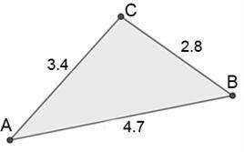 List the angles of the triangle in order from largest to smallest. Question 1 options-example-1