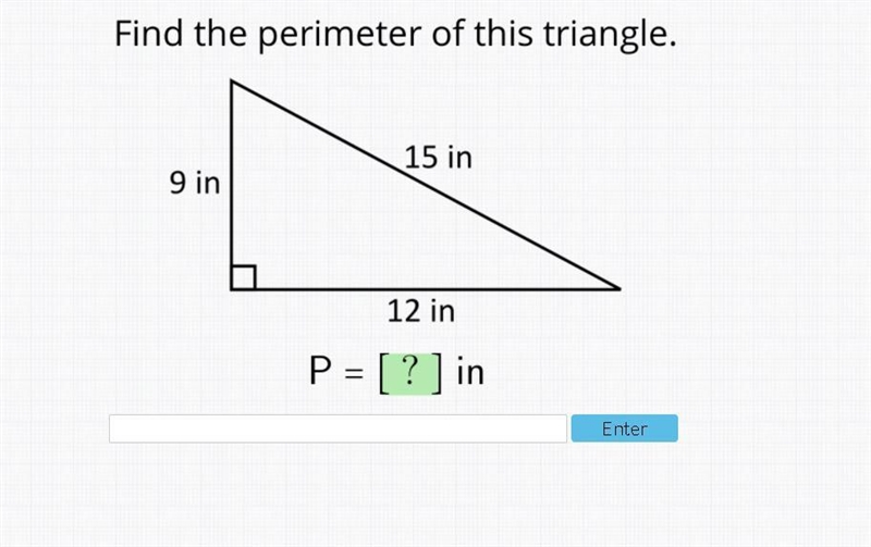 Find the perimeter of this triangle-example-1