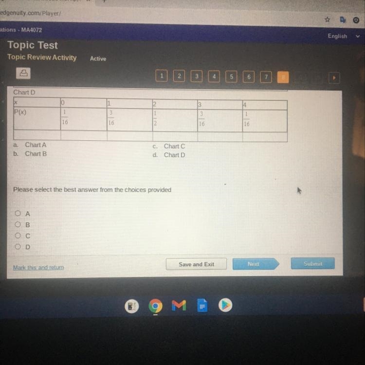 If a coin is flipped four times, find the probability distribution for the number-example-1