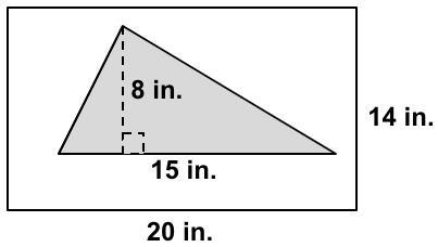 What is the probability that a point chosen inside the rectangle is in the shaded-example-1