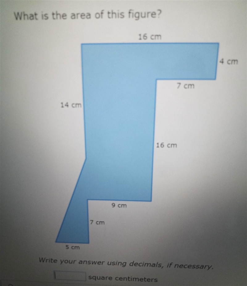 HELP what is the area of this figure BUT PLEASE GET IT RIGHT I HVE BEEN CRYING BECAUSE-example-1