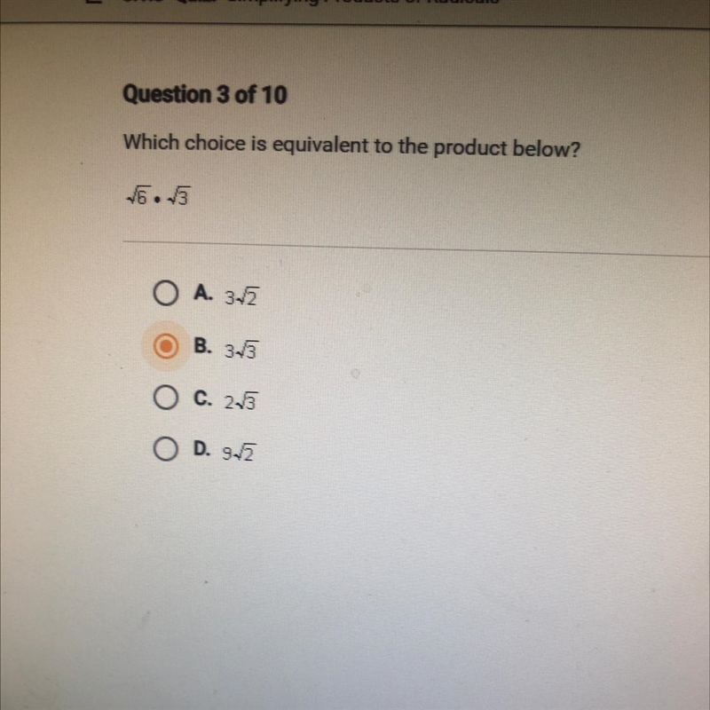 Which choice is equivalent to the product below?-example-1