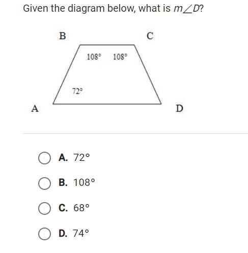 Given the diagram below, what is mD?-example-1