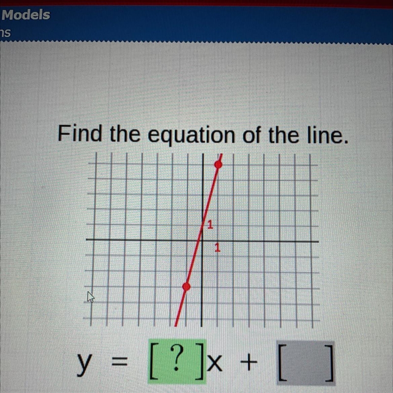 Find the equation of the line.-example-1