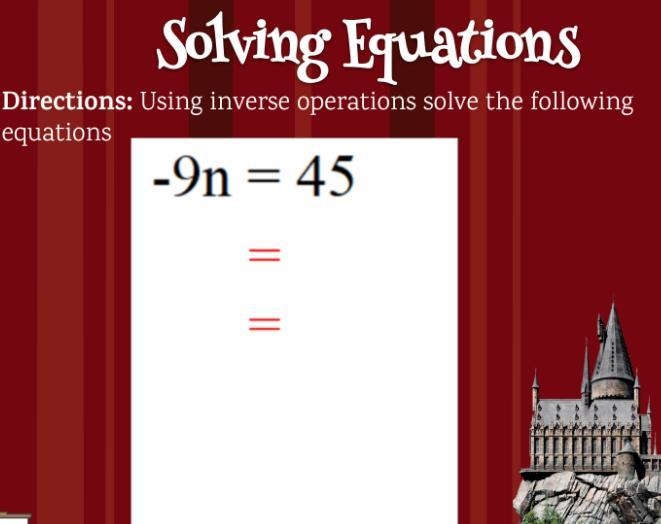 Solve equations using inverse operations HELP NOW!!-example-1