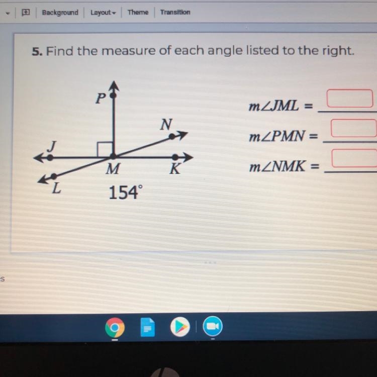 Find the measure of each angle listed to the right. (Plsss solve)-example-1