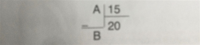 What is the largest value of A according to the division operation given above? A-example-1