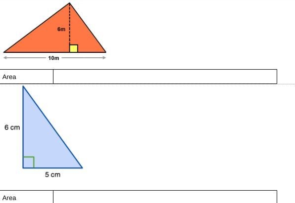 Area of rectangle and trangle More comeing soo!!-example-1