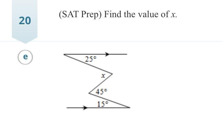 Just find the value of x-example-1