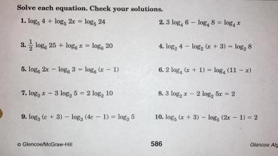 My teacher wants me to answer questions 1-10 with work shown. It can be any kind of-example-1