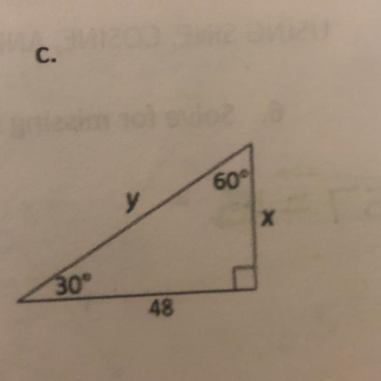 Find the missing side lengths-example-1