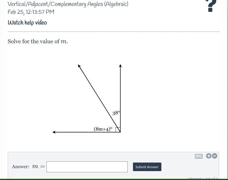 Solve for the value of m.-example-1