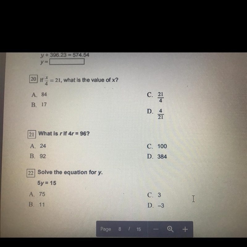 Can y’all help me on question 21?!-example-1