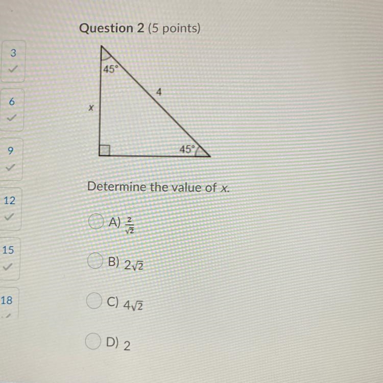 Determine the value of x-example-1