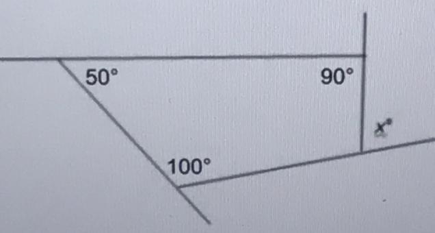 PLZ HELP !!! Find the value of X.-example-1