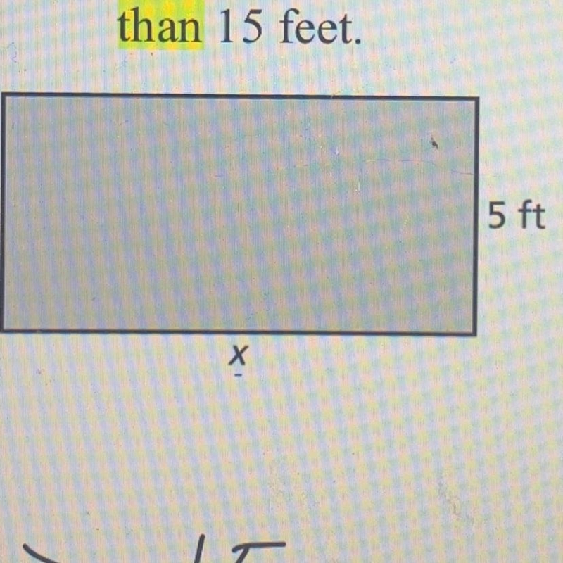 The perimeter is more than 15 feet-example-1