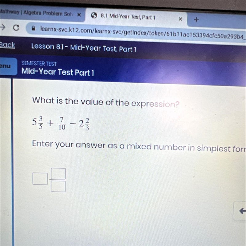 What is the value of the expression-example-1