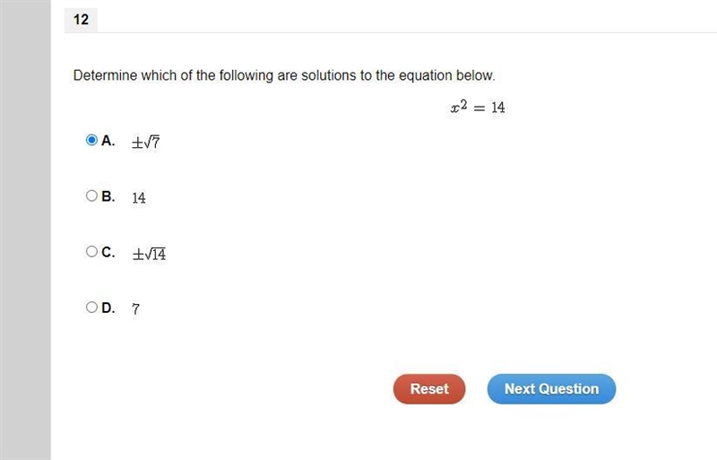 Determine which of the following are solutions to the equation below.-example-1