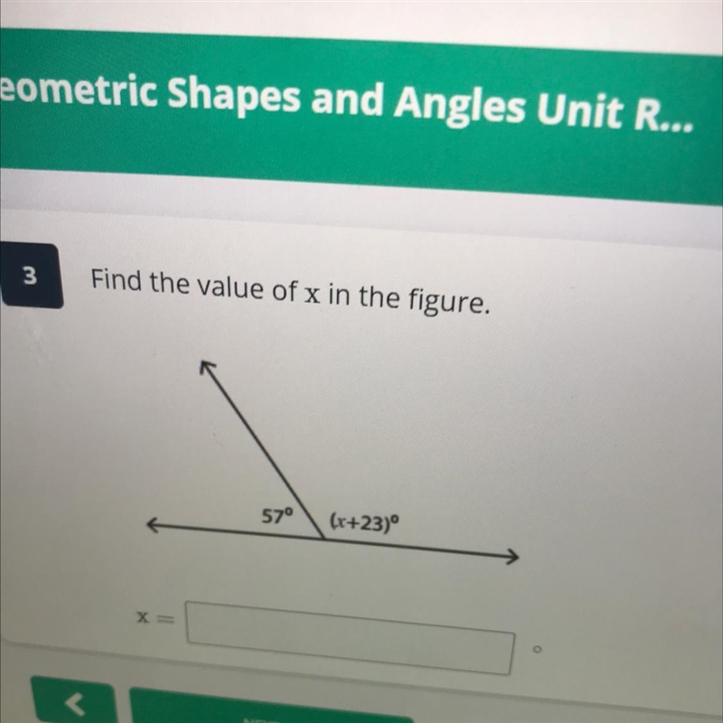 20 points Find the value of x in the figure-example-1