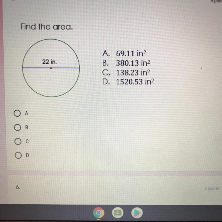 Pls help! find the area-example-1