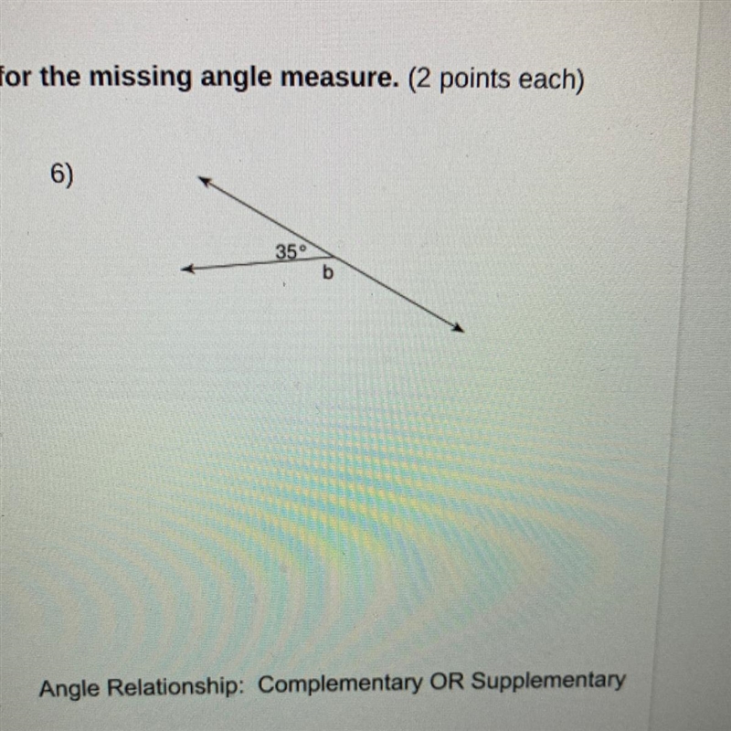 Angle Relationship: Complementary OR Supplementary-example-1