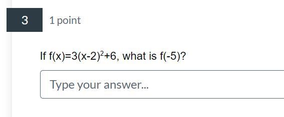 If f(x)=3(x-2)^2+6, what is f(-5)?-example-1