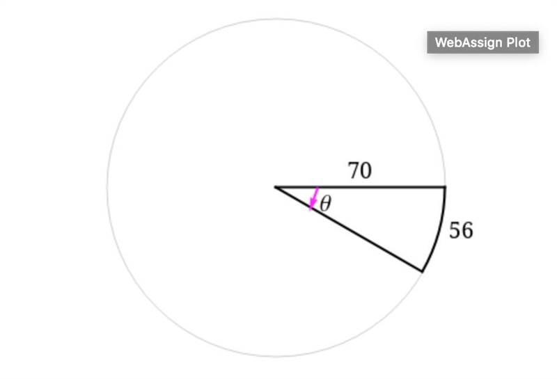 Find the radian measure of the central angle.-example-1