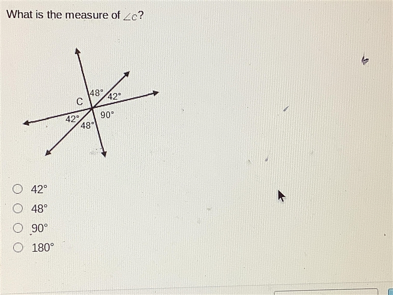 What is the measure of c-example-1