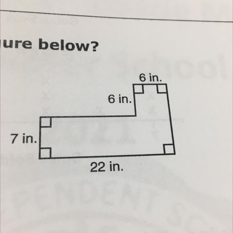 What is the area of the figure below-example-1