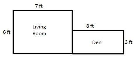 Please I need help ASAP!! What is the total area of the picture above?-example-1