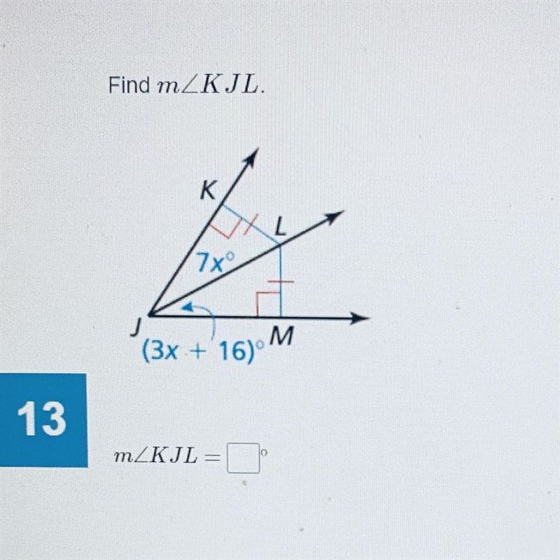 If KL = LM and KJ = JM, find m ∠KJL please, i really need your help!-example-1