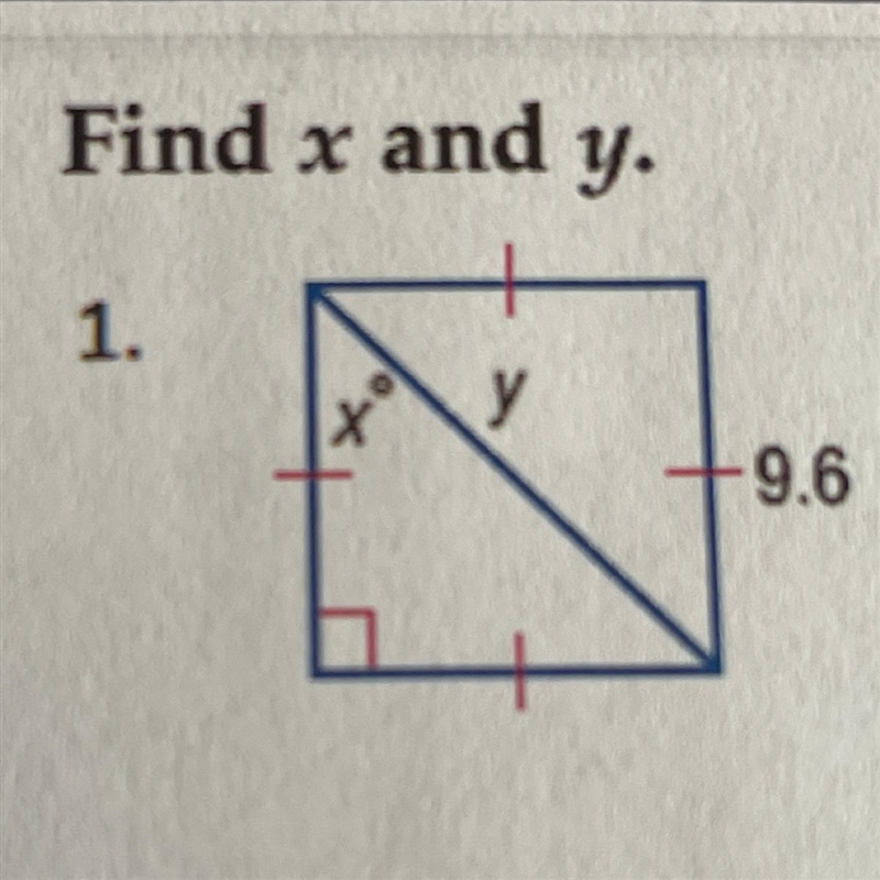 1. Find x and y Many thanks!-example-1