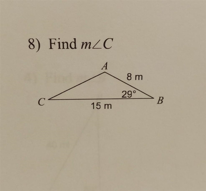 NO LINKS!!! Find the measurement indicated. Round your answer to the nearest tenth-example-1