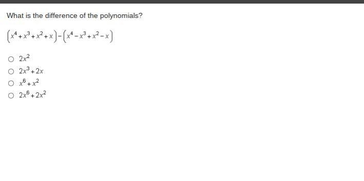 What is the difference of the polynomials? EDGE MATH 2-example-1