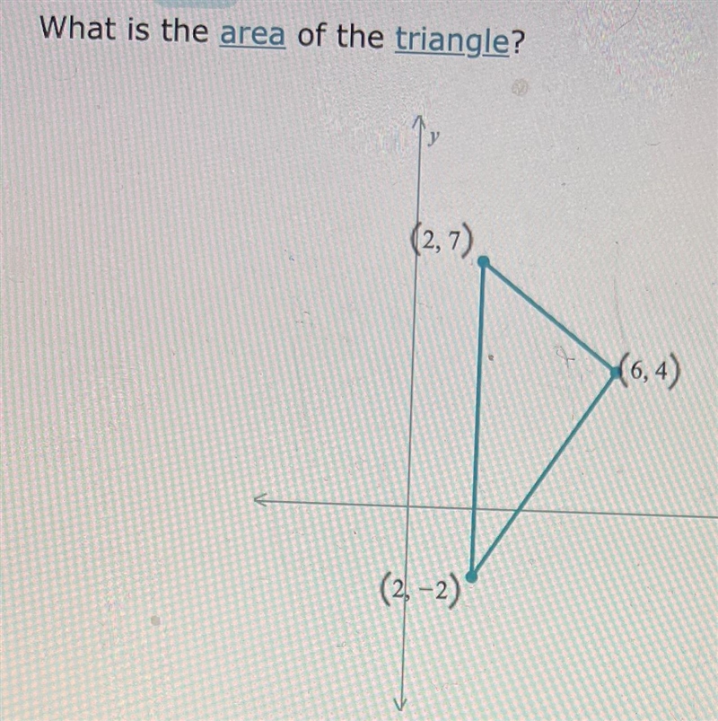 What is the area of the triangle?-example-1