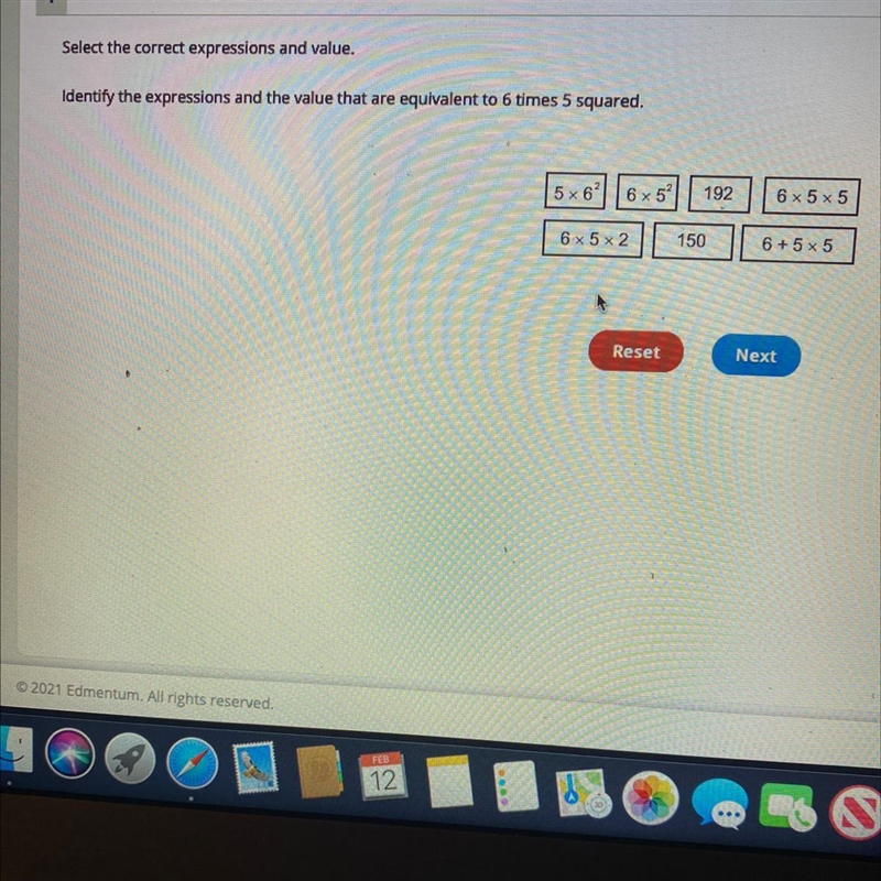 Select the correct expressions and value. Identify the expressions and the value that-example-1