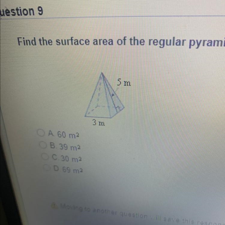 Find the surface area of the regular pyramid.-example-1