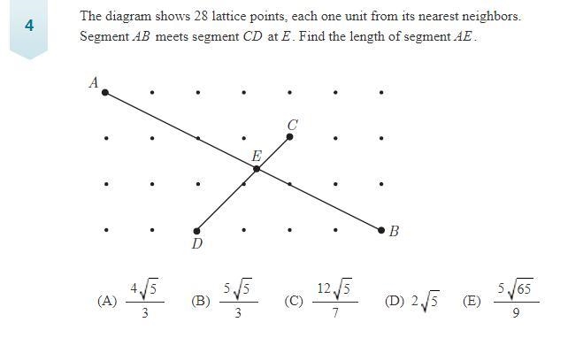 PLEASE ANSWER QUICKLY The diagram shows 28 lattice points, each one unit from its-example-1