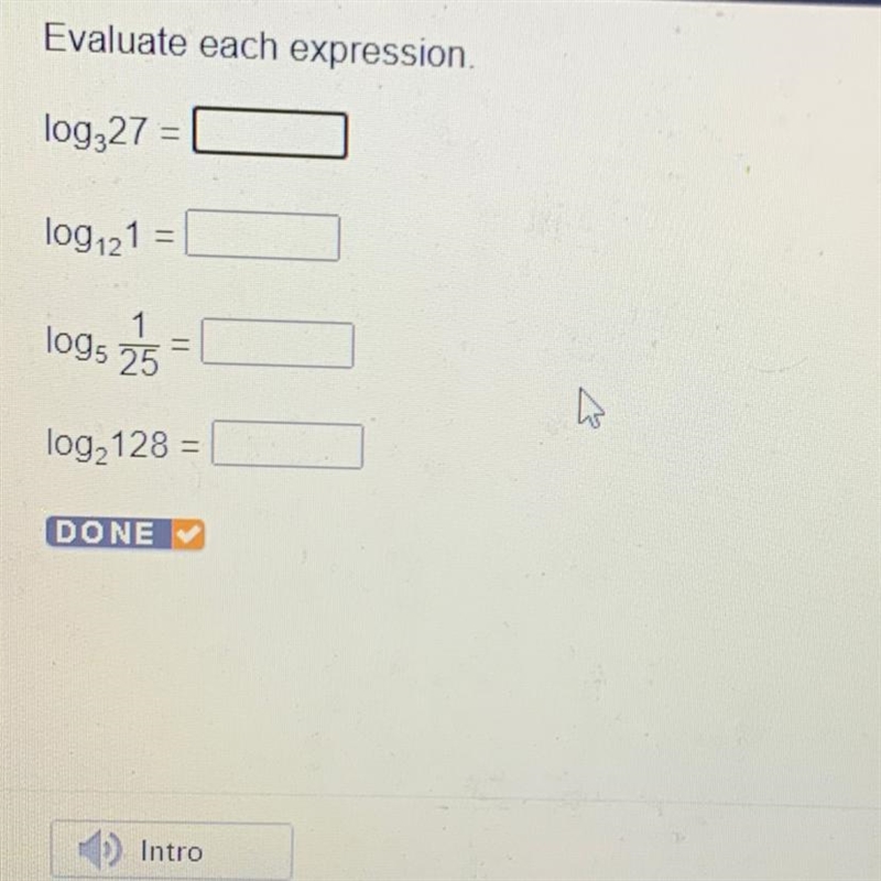 Evaluate each expression.-example-1