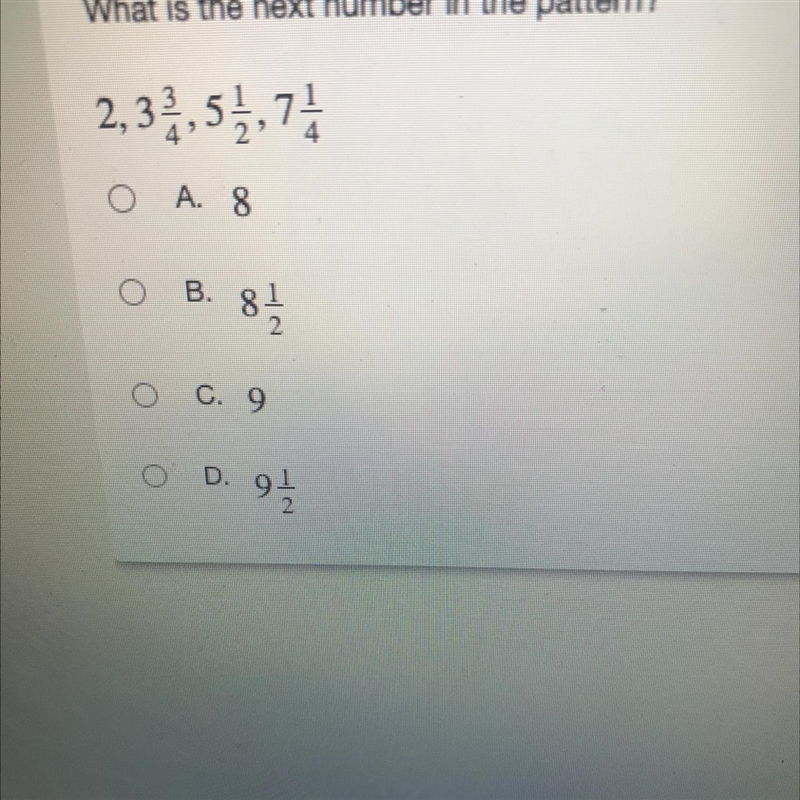 What is the next number in the pattern?-example-1