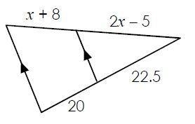 Solve for x In the equation.-example-1