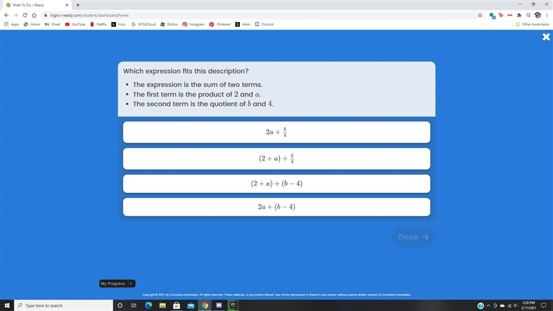 Which equation best fits this description?-example-1