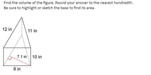 Find the volume of the figure. Round your answer to the nearest hundredth. Be sure-example-1