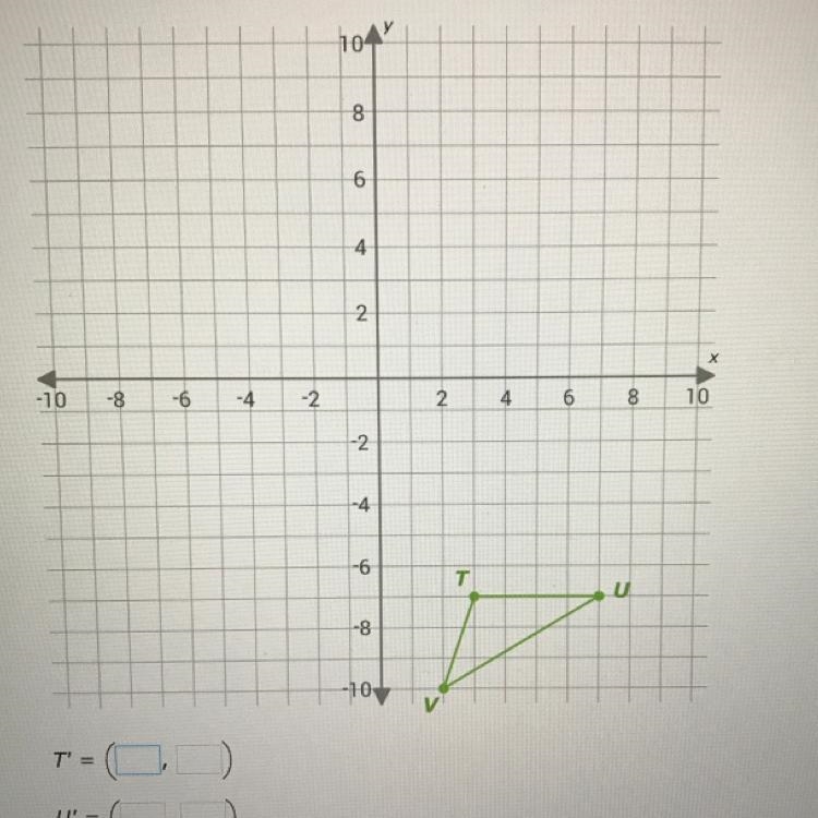 Write the coordinates of the vertices after a rotation 90° counterclockwise around-example-1