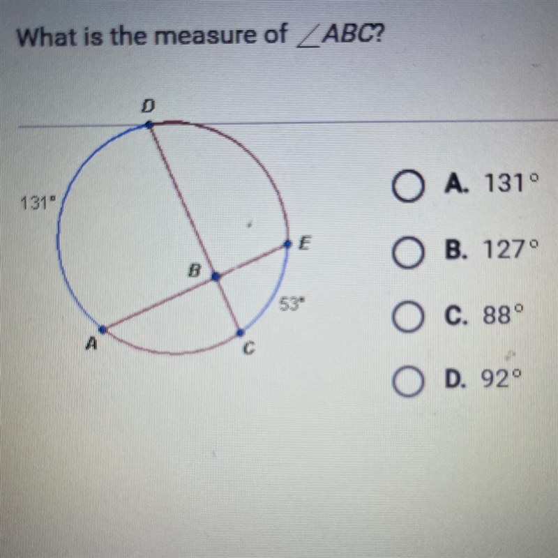 What is the measure of angle ABC-example-1