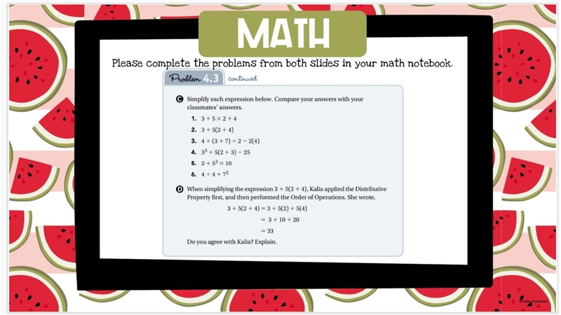 Simplify each expression below. Compare your answers with your classmates answers-example-1