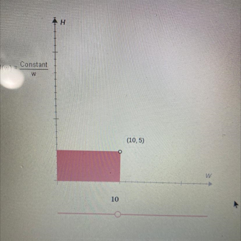 What is the value of the constant in the equation that relates the height and width-example-1